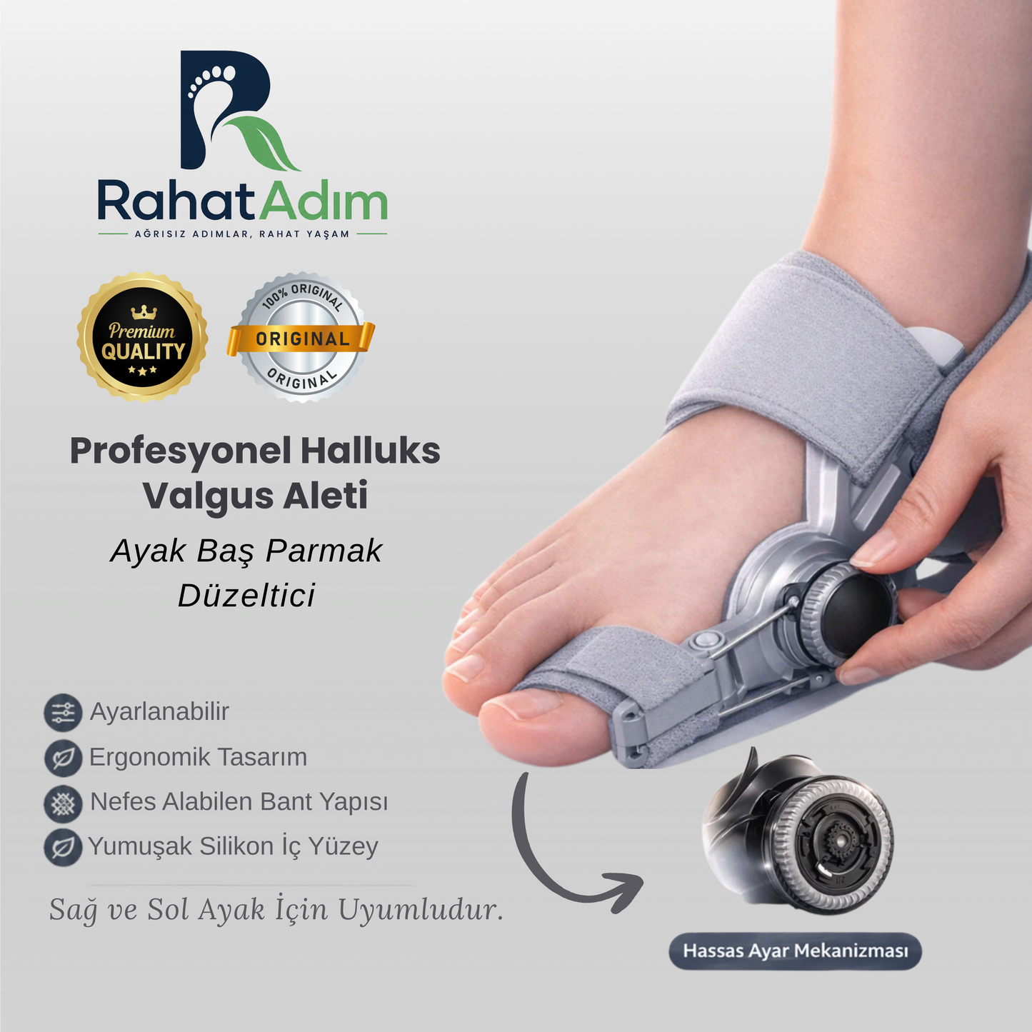 RahatAdım Mikro-Ayarlı Bulyon Çözümü